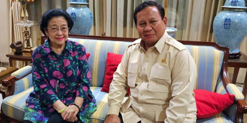 Prabowo dengan Megawati